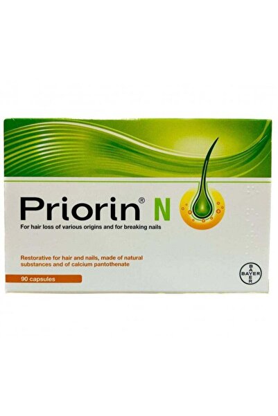 Bayer Priorin N Capsules for Hair Growth 90 Capsules