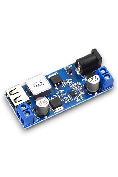 ELEKTROMALL 24V/12V’dan 5V’a 5A DC-DC Voltaj Düşürücü Modül XY-3606