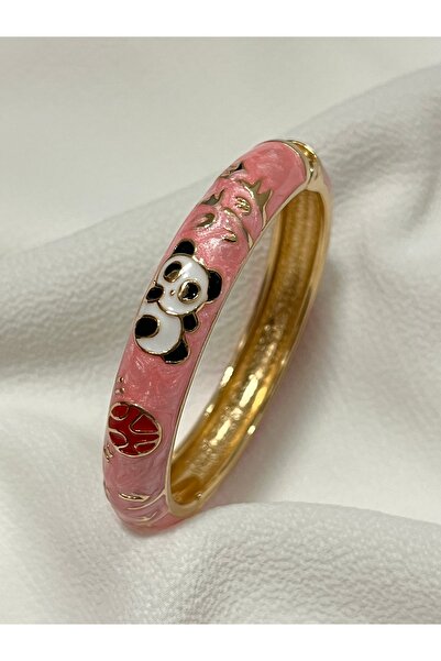 Çelik Lucky Store Pandalı Mineli Çocuk ve Genç Bilekliği – Neşeli Tasarım