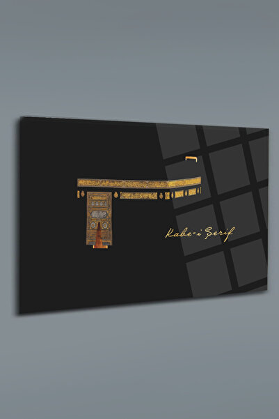 glassartdesign Tabloul din sticlă Kaaba-4 - Tabloul religios - Tabloul islamic