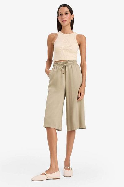 DeFacto New Season Fitted Halter Neck Ribbed Camisole Undershirt