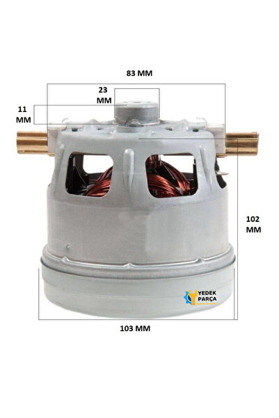 Ozba Ticaret Συμβατός με Bosch BSGL 32500 Μοτέρ ηλεκτρικής σκούπας 1600W HT180