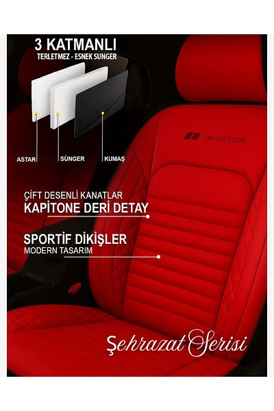 Galaxy Nissan Pulsar Compatible Sharazad Series Auto Seat Cover