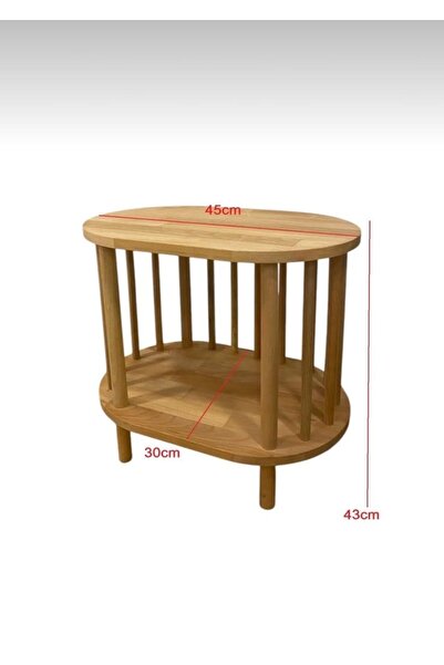 Store Gaia Komodin – El Yapımı Yan Sehpa | İskandinav Tarz | Minimal & Zarif