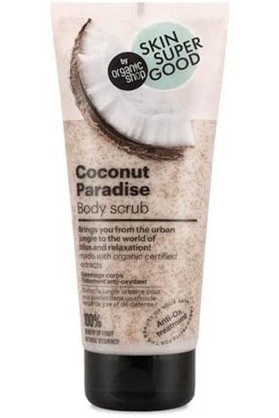 organic shop Super Good Skin Coconut Paradise Antioxidant Body Scrub by Organic Shop, 200ml