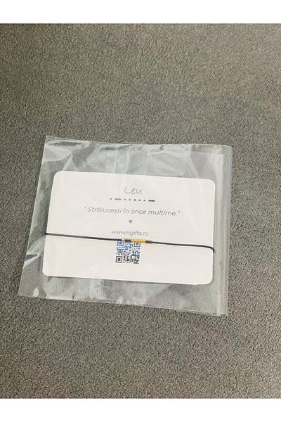 OEM Bratara Cod Morse - Zodia Leu