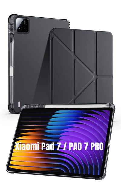 İncisoft حافظة متوافقة مع Xiaomi Pad 7 / Pad 7 Pro، غطاء ذكي مع حامل ووضع النوم