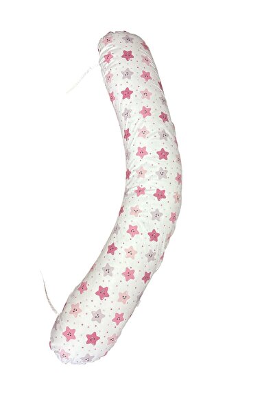 OEM Lucia 3-in-1 pregnancy pillow, Removable cover, Happy stars pattern, Size 135x35 cm