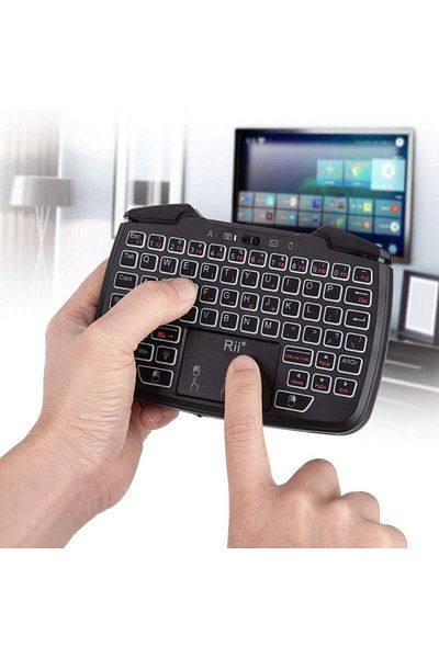 OEM 3 in 1 mini wireless keyboard, touchpad, vibration gamepad, turbo for PC, PS3, Android, TV Box