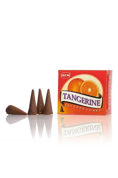 Hem Set Conuri Parfumate - 10 Buc - Tangerine