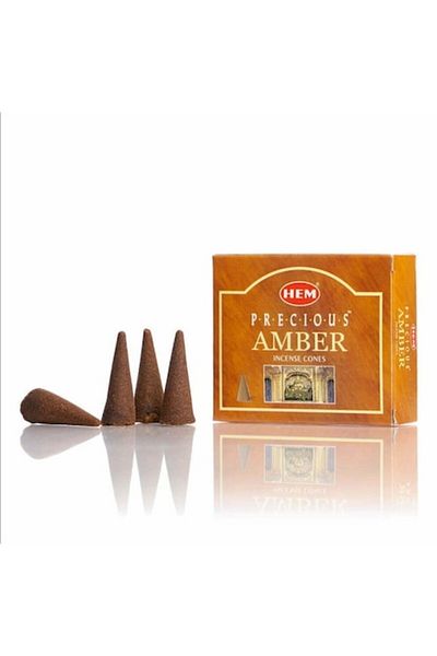 Hem Set Conuri Parfumate - 10 Buc - Precious Amber