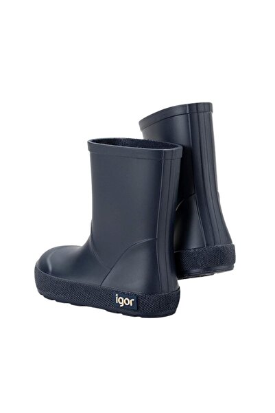 IGOR Boy's Yogi Classic Rain Boots - Navy Blue
