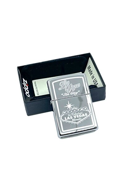 Zippo Sin City Las Vegas Dizayn Çakmak