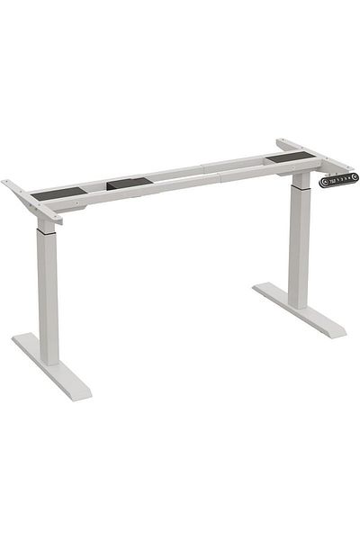 PROCART Double motorized electric desk frame, adjustable height 64-129 cm, 4-position memory