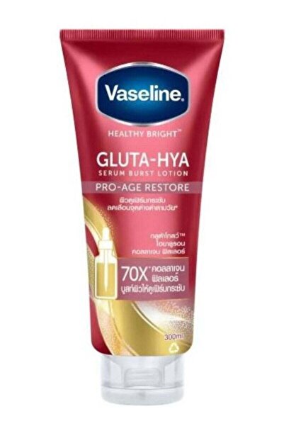 Vaseline لوشن سيروم جلوتا آند هيا برو-إيج ريستور 300 مل