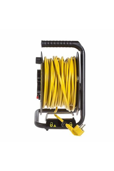 Stanley Extension cord, drum type, 4 sockets, cable H05VV-F 3G1.5 mm2, 3200W, IP20 25 m