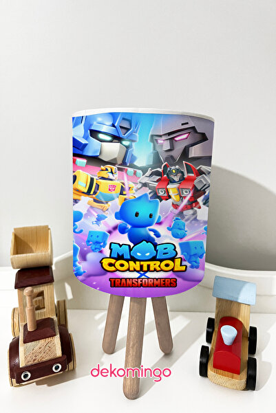dekomingo Transformers Mob Patterned Children's Room Lamp Shade