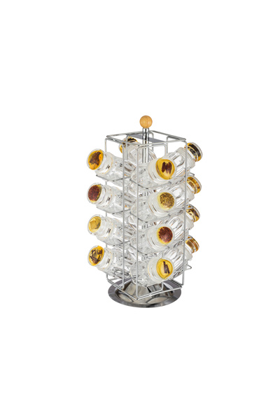 Abareek Al Safa Acrylic spice boxes, set of 16 pieces