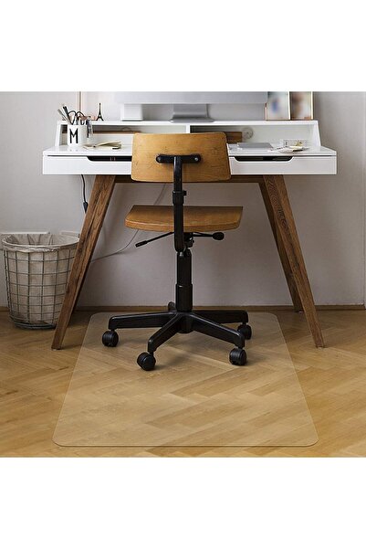 PROCART Covoraș de protecție pentru podea, 140x100 cm, transparent, aspect mat, grosime 0,5 mm, PVC