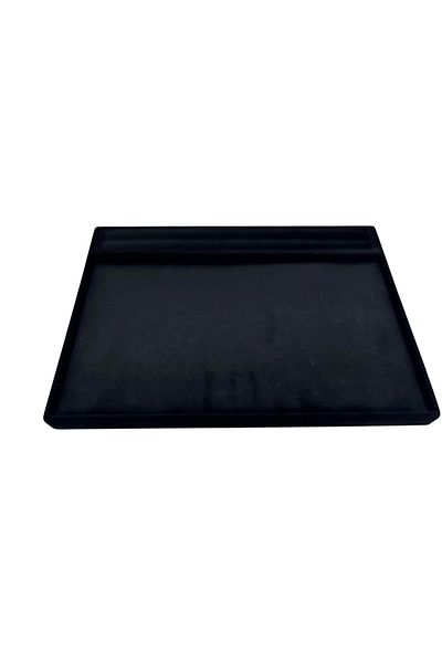 MeGass Dekor New Model Thai Feather Black Color 24X34 cm Hot Dog Serving Presentation Table