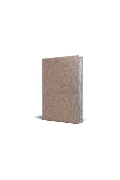 Herlitz Dated Planner A5, 352 Pages, Premium Deluxe Fiorano Synthetic Leather Cover, Silver Foil Edges, 2025