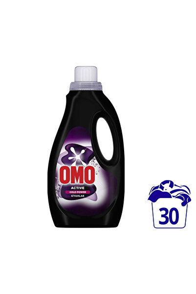 Omo Active Cold Power Siyahlar İçin Sıvı Deterjan 1500 ml x1