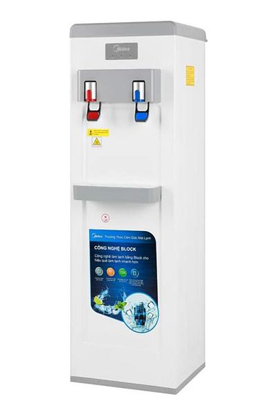 Midea Midea YL1932S Water Cooler - 2 Taps (Cold/Hot) - Child Lock - White