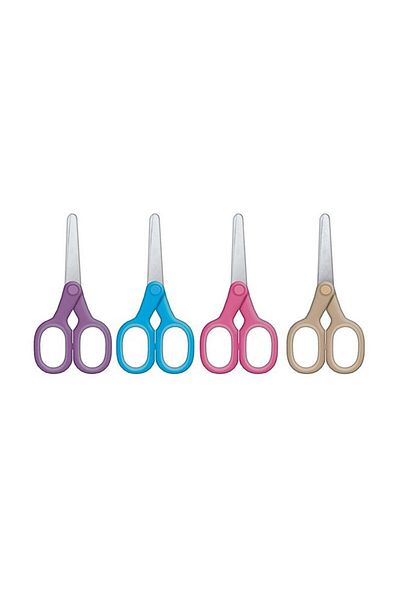 OEM Children's scissors, round tip, graduated blade, length 12 cm