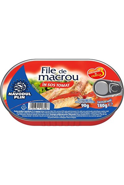 Navodul Pl Mackerel fillets in tomato sauce, 180g