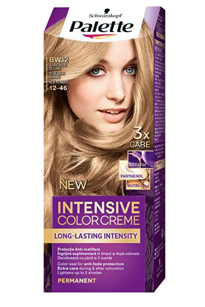 Paletteicc Vopsea de par permanenta Palette Intensive Color Creme BW12 , 12-4...