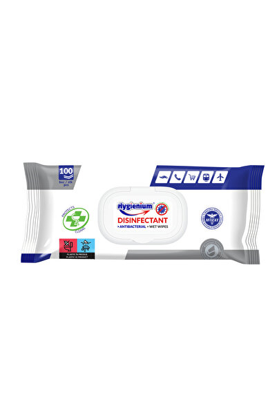 Hygienium Pachet 100 servetele umede dezinfectante
