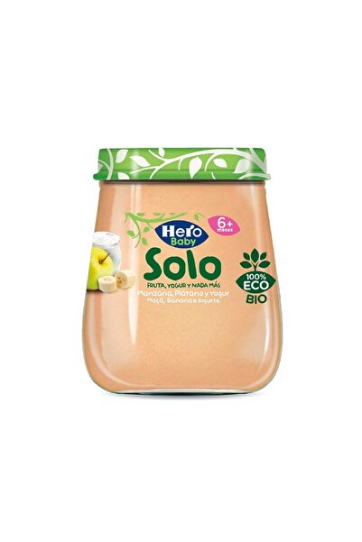 Hero Piure Baby Solo cu Iaurt, Mere si Banane, 120g