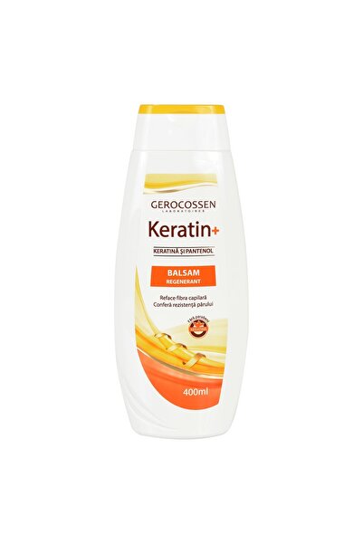 GEROCOSSEN Balsam regenerant Keratin+ cu keratina si pantenol, 400 ml