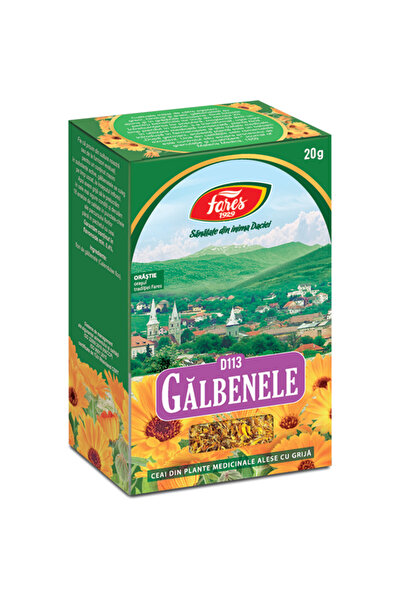 Fares Ceai Fares, cu flori de Galbenele, punga 20g