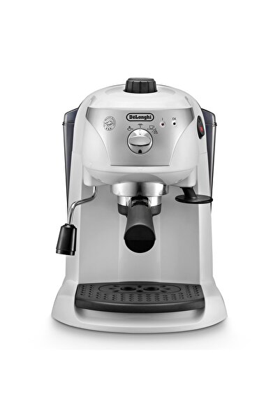 DELONGHİ Manual espresso machine De'Longhi EC221.W Cappuccino system 15 bars Automatic shut-off 1100 W, White