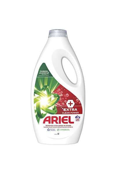 Ariel Detergent de rufe lichid Ariel+Extra Clean Power, 35 spalari, 1.75L