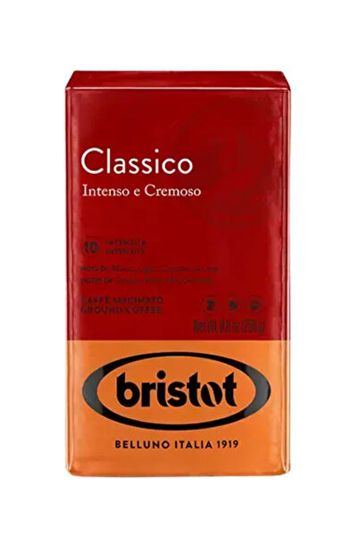 Bristot Cafea macinata Classico italiano dal 1919, 250 g