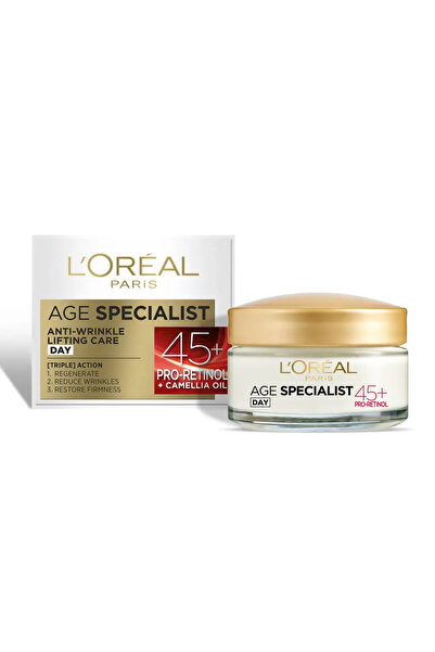 L'oreal Crema antirid de zi Paris Age Specialist 45+, 50ml