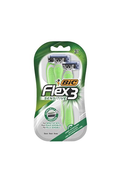 Bic Bic Flex3 Sensitive razor, 3 pieces