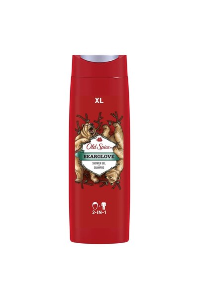 Old Spice Bearglove 2 in 1 Shower Gel and Shampoo 400 ml