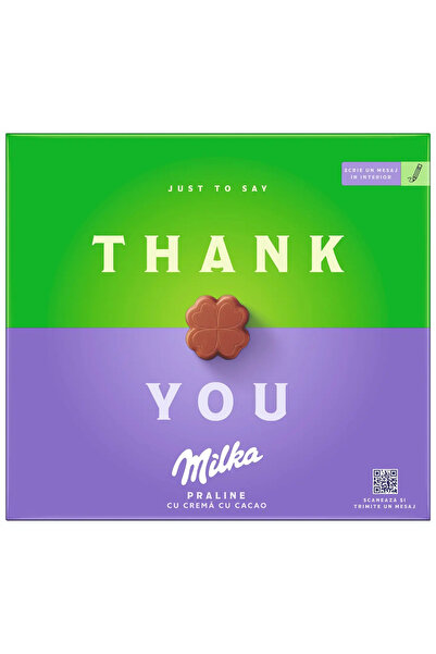 Milka Praline crema cacao Thank you 100g