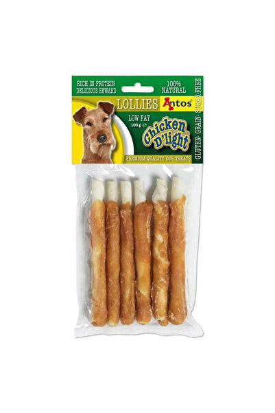 Antos Recompense pentru caini Chicken D'light Lollies 100g