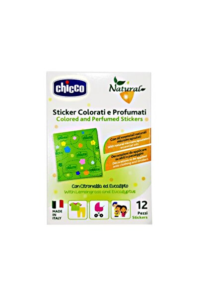 Chicco Colorful and scented patches with Lemongrass and Eucalyptus oil 3 years+ 12 pcs/box