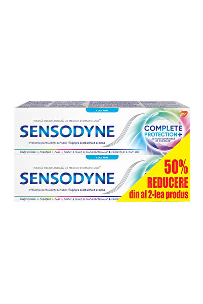 Sensodyne Pasta de dinti Complete Protection 75ml, 1+1 -50%