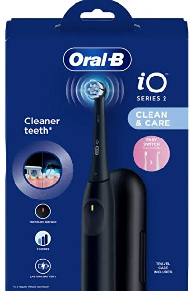 Oral-B iO2 Electric Toothbrush Black, 1 piece,