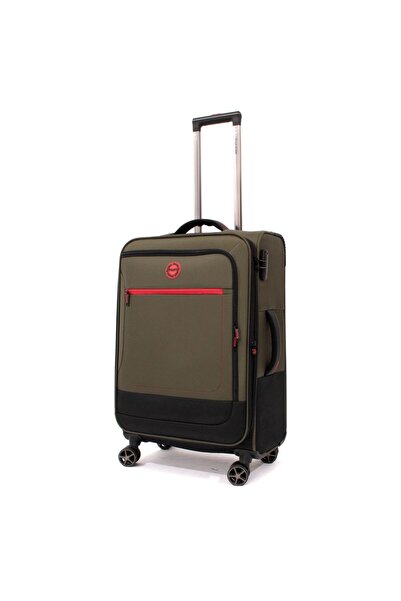 Ella Icon Troler cu 4 roti duble si maner telescopic Ella Icon Shadow, 67 cm,...