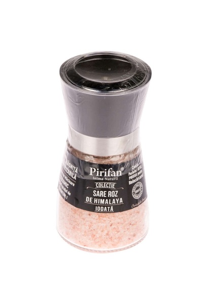 Pirifan Sare roz de Himalaya grunjoasa iodata, 200g