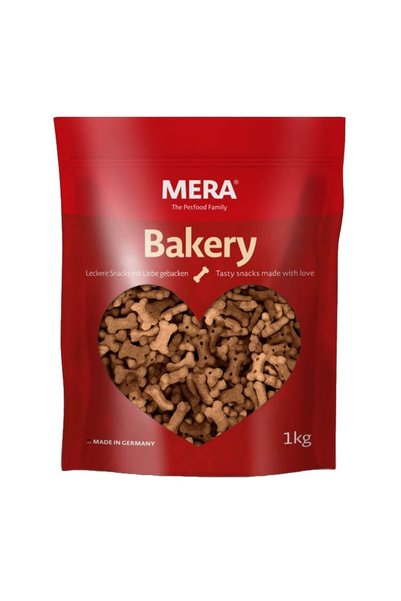 Mera Recompense pentru caini Biscuiti Oase Miel si Orez, 1 Kg