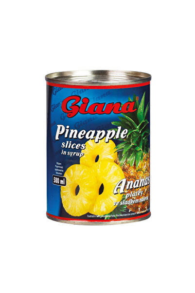Giana Sliced pineapple compote 580 ml