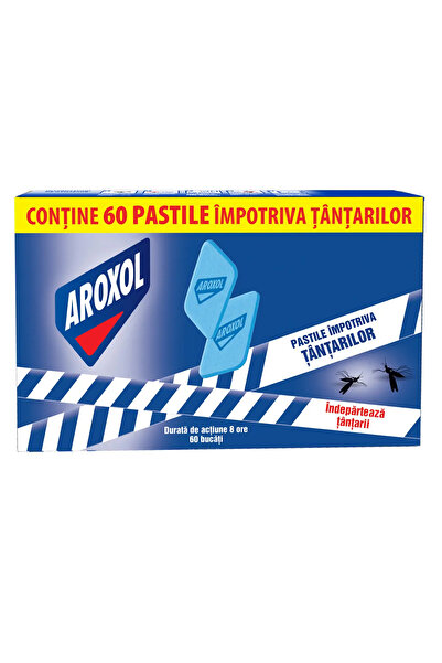 Aroxol Pastile impotriva tantarilor, Aroxol, 60 bucati